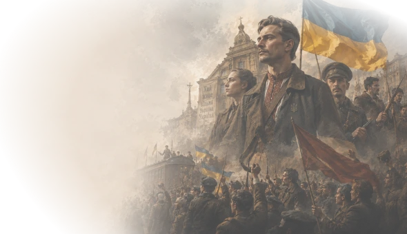 Ілюстрація до теми «Українська революція 1917-1921»